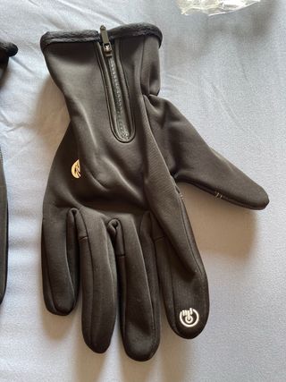 Guantes X-Tiger Negros con Cremallera