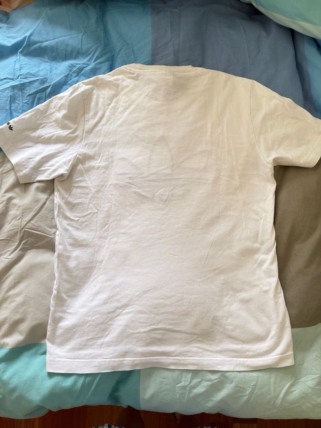 Camiseta Adidas Blanca Logo Trefoil