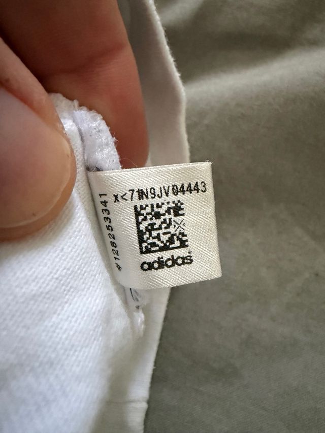 Camiseta Adidas Blanca Logo Trefoil