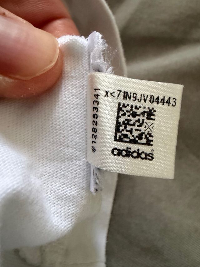 Camiseta Adidas Blanca Logo Trefoil