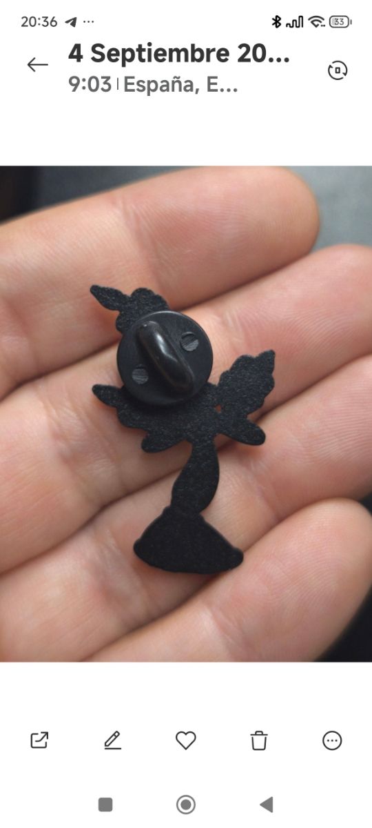 Pin Lumiere La Bella y La Bestia