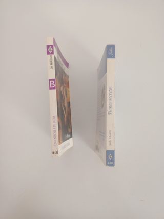 Novelas románticas: Bianca 6-37 y Julia 6-38