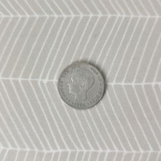 50 Céntimos 1900 - España - Plata 