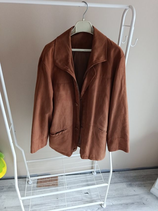 Parka SC Scelto Caballero Talla XL Marrón