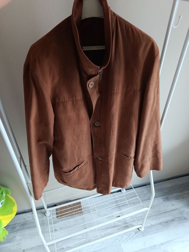 Parka SC Scelto Caballero Talla XL Marrón