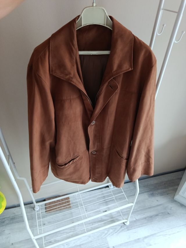 Parka SC Scelto Caballero Talla XL Marrón