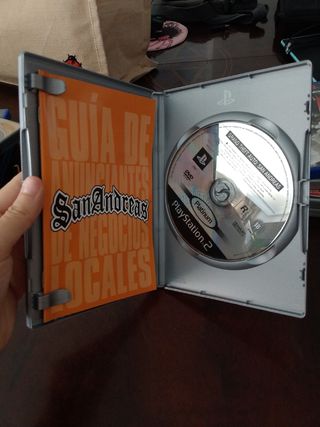 Grand Theft Auto San Andreas PS2. Edición Platinum