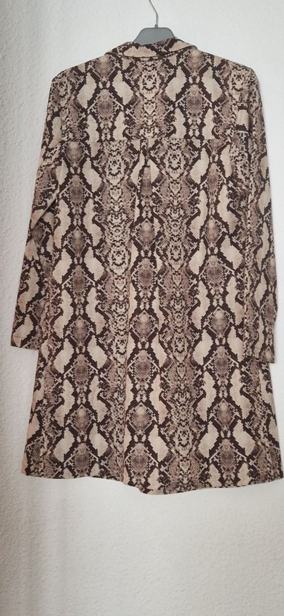 Vestido estampado serpiente Sfera