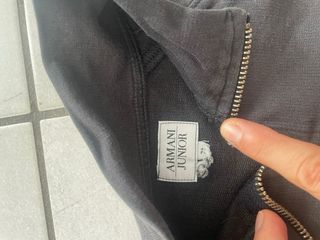 Felpa Armani Jeans bambino 7 anni