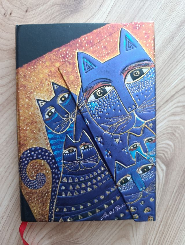 Libreta Gatos Mediterráneos de Laurel Burch