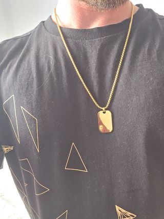 Colgante Northskull Dorado