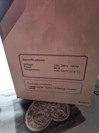 Calentador Biberones Konig 3 en 1