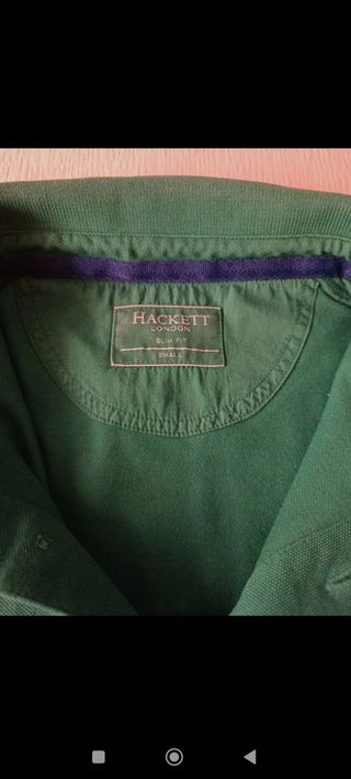 Polo Hackett Verde Hombr
