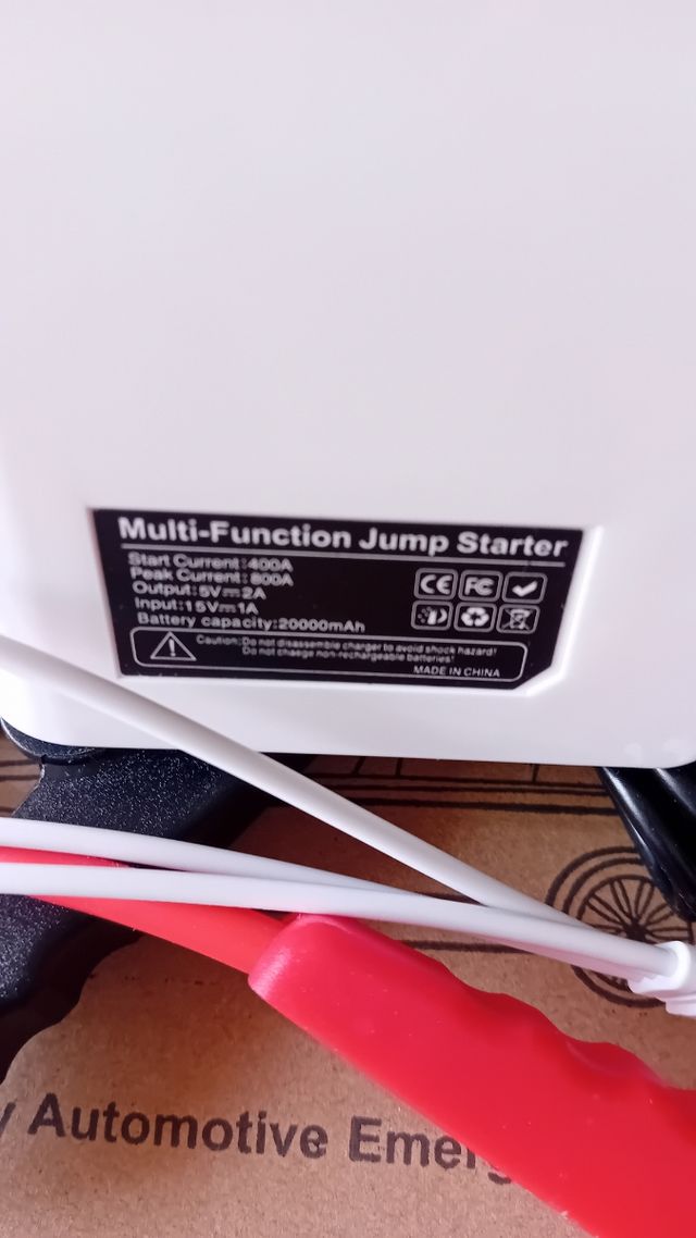 Arrancador de Coche Multifunción+Bateria