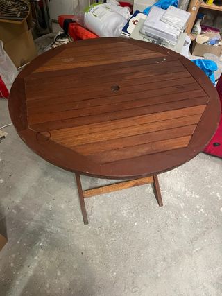 Mesa de exterior teka 