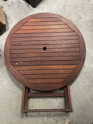 Mesa de exterior teka 