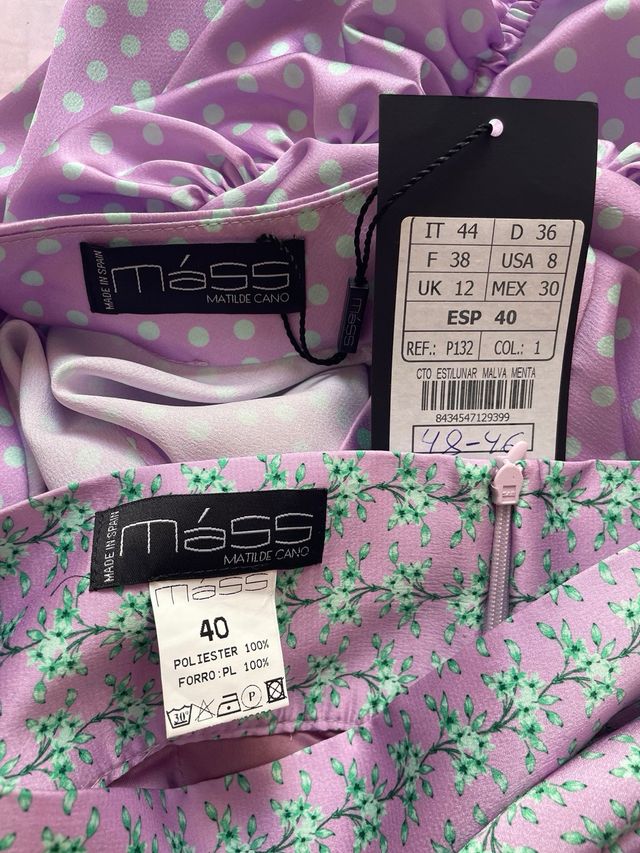 Traje de falda Matilde Cano Talla 40 Nuevo