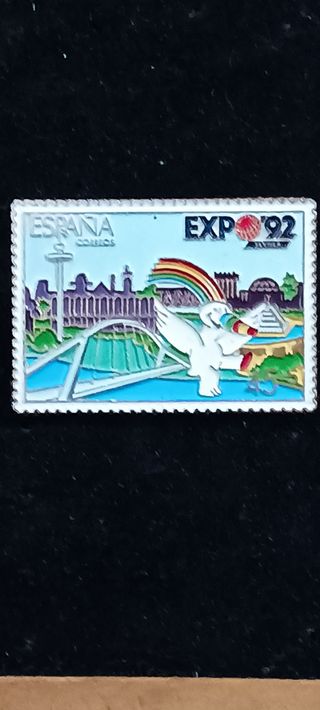 Pin Expo 92 Sevilla Sello España