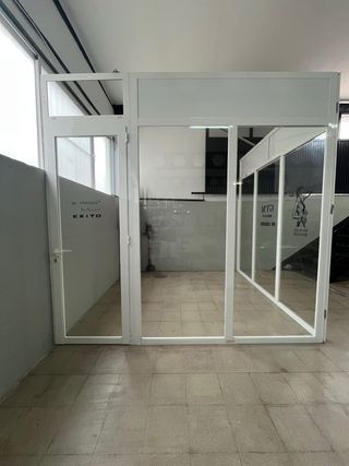 Cristaleras aluminio para oficina