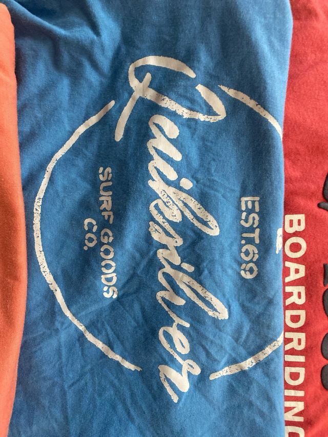 Pack 5 Camisetas Quiksilver Talla S/XS