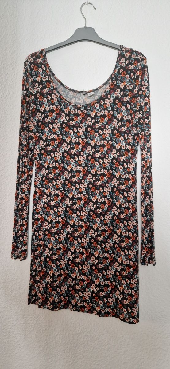 Vestido floral H&M multicolor