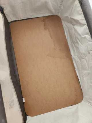 Minicuna colecho Chicco Next2Me gris