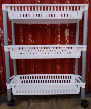 Papelera + Carrito Cocina con Ruedas + DESCUENTO