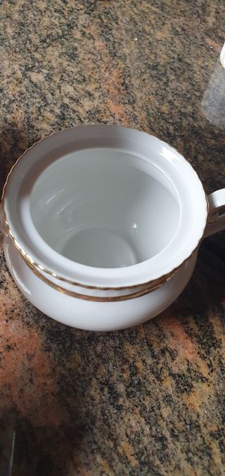 Servizio Caffè Vintage 13 Pezzi Porcellana