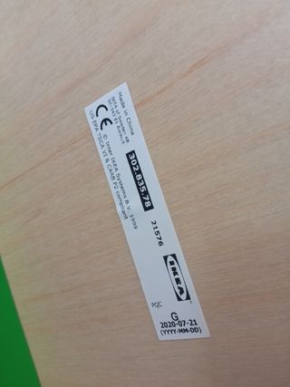 Andador correpasillos MULA IKEA madera y verde