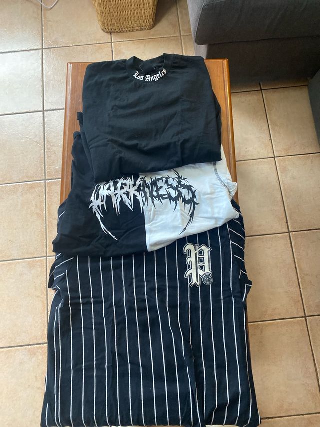 Pack 3 Camisetas Talla L/XS