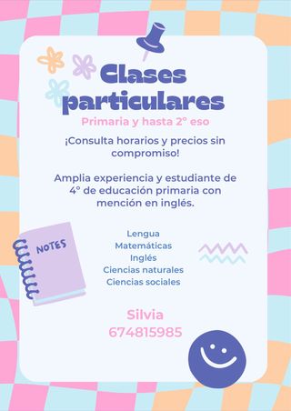 Clases particulares primaria y eso