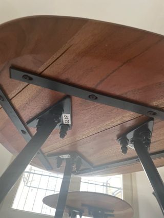 Maisons du Monde Set di 2 tavolini da caffè in legno e metallo 