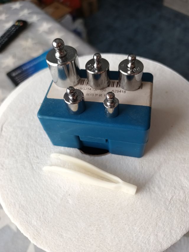 Juego de Pesos de Precisión