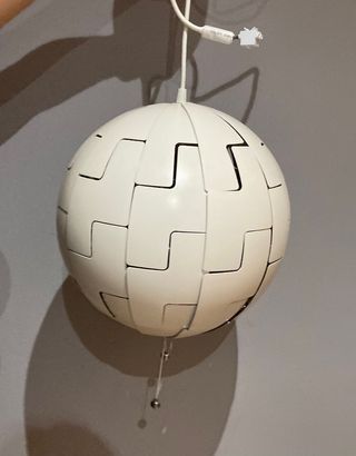 Lámpara colgante blanca Ikea