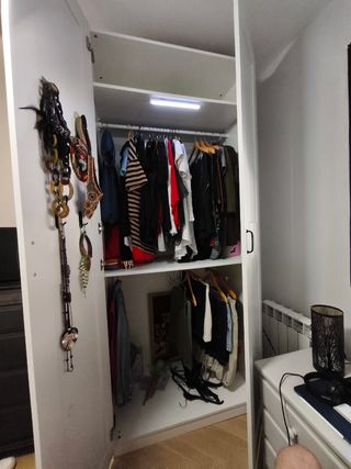 Armario 236 alto x 100 ancho - Ikea, 2 puertas