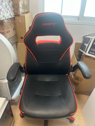 Silla Gaming Drift Negra y Roja