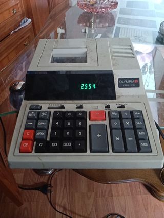 Calculadora Impresora Olympia CPD 5112 S
