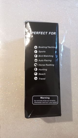 Monocolare con aquila e uccelli