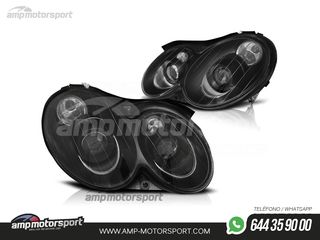 FAROS DELANTEROS LUPA LOOK RESTYLING PARA MERCEDES CLASE CLK W209