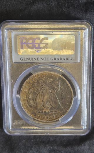 Moneda Plata Morgan 1890 CC Carson City