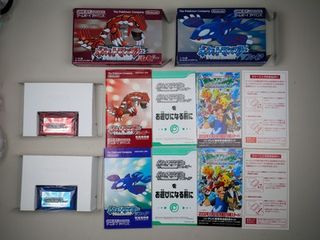Pack 5 Juegos Pokémon GBA JP