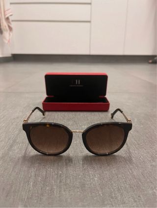 Gafas de sol Carolina Herrera Marrones y Doradas