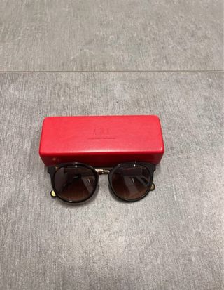 Gafas de sol Carolina Herrera Marrones y Doradas