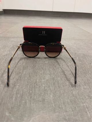 Gafas de sol Carolina Herrera Marrones y Doradas