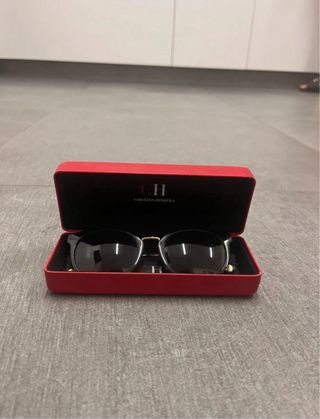 Gafas de sol Carolina Herrera Marrones y Doradas