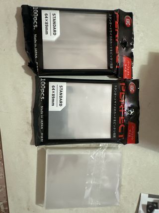3x Buste KMC Perfect Sized 64x89mm