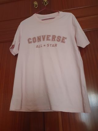 Camiseta Converse All Star Rosa