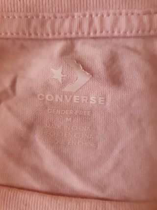 Camiseta Converse All Star Rosa