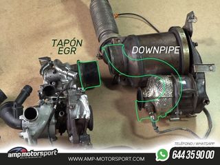 DOWNPIPE INOX 2.0 TDI / 1.6 TDI VW GOLF 7/7.5 / SEAT LEON 5F / AUDI A3 8V