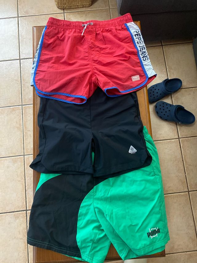 Pack 3 bañadores Pepe Jeans y Puma Talla S/M/XS